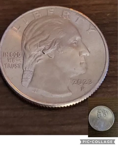 Fehldruck 2023 P Jovita Idar Quarter Coin Mint "IN COD WE TRUST" - Bild 1 von 19