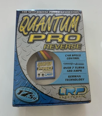 NIB LRP QUANTUM PRO REVERSE brushed ESC Speed Control Associated Losi Hpi Kyosho - Image 1 of 4