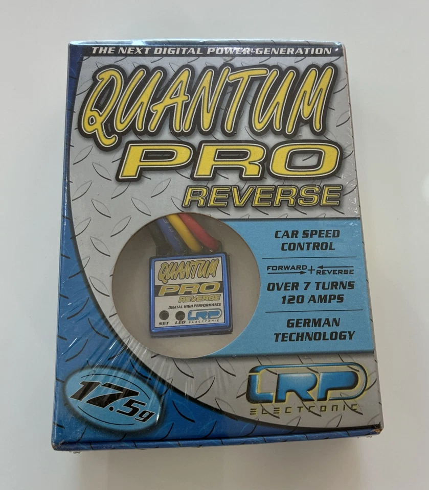 NIB LRP QUANTUM PRO REVERSE brushed ESC Speed Control Associated Losi Hpi Kyosho - Image 1 of 4