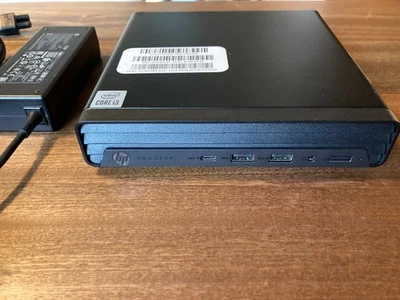 HP ProDesk 600 G6 Mini PC | Intel Core i3-10100T 3.00 GHz | 8GB | 256GB & W11PRO - Bild 1 von 4