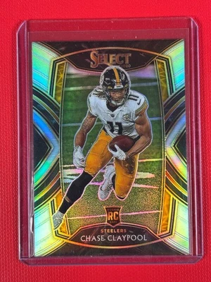2020 Select Chase Claypool Rookie #270 Club Level Card Silver (RC) - Image 1 of 2