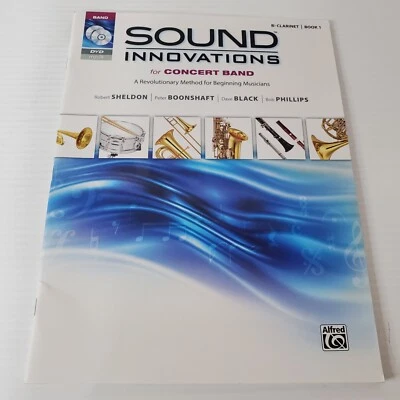 Sound Innovations For Concert Band Book 1 B Flat Clarinet Songbook CD DVD Alfred - Image 1 of 4