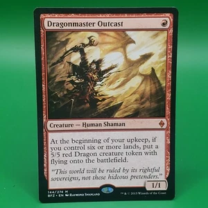 2015 Magic: The Gathering - Battle For Zendikar Dragonmaster Outcast #144 - Picture 1 of 4