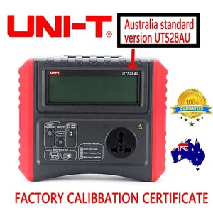 UNI-T EARTH INSULATION Resistance PAT TESTER METER UT528AU OZ SELER - Picture 1 of 3