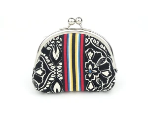 Vera Bradley Barcelona Double Kiss Kisslock Münzbörse - Bild 1 von 12