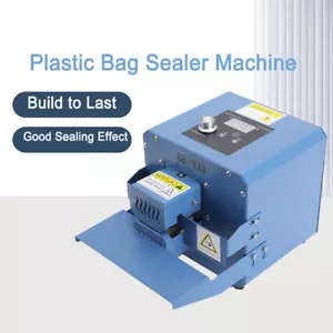 Kommerzielle Plastiktütenversiegelung Automatische Lebensmittel Plastiktüte Heißsiegelmaschine USA - Bild 1 von 12