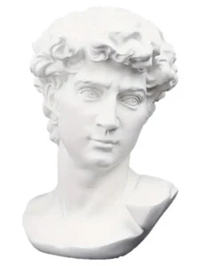 Dekofigur, Skulptur König David von Michelangelo Büste Dekoration Figur - Bild 1 von 4