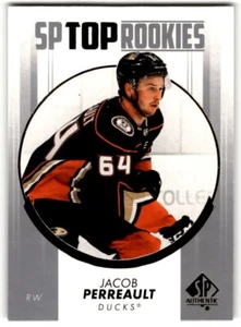 Jacob Perreault 2022-23 SP Authentic Top Rookies #TR-12 Anaheim Ducks - Picture 1 of 2
