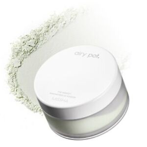 MISSHA Airy Pot Powder 9g #Mint / Face Powder Soft Ultra Fine Powder KOREA MADE