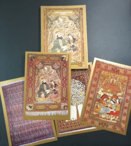27 Azerbaijan / Karabakh Carpets Rug POSTCARDS USSR RUSSIAN -No Booklet - Picture 1 of 7
