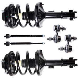 For DODGE STRATUS Front Complete Strut Rear Stabilizer Sway Front Inner Tie Rod