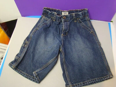 Boys oshkosh 7 regular jean shorts denim carpenter youth - Image 1 of 4