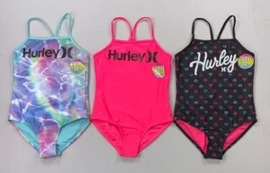 Little Girl's Hurley One Piece Swimsuit Swim - Picture 1 of 7