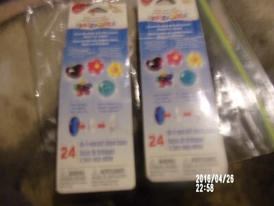 Snap Itz Croc Zapatos Hágalo Usted Mismo Bases Encanto 24 En Cada - Lote De 2c -2007 Foto 1 de 4