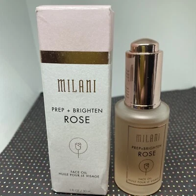 Milani Prep + Brighten Rose Face Oil 1 fl ozl - Image 1 of 4