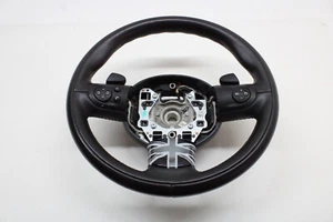2012 MINI COOPER COUNTRYMAN STEERING WHEEL BLACK LEATHER OEM 11 12 13 14 15 - Picture 1 of 8