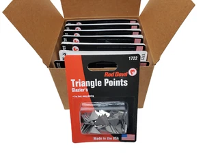 Red Devil - Glazier's Triangle Points - Picture 1 of 5