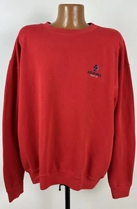 Jeans Arizona Co. vintage años 90 Sudadera Logo 2XL Roja Hipster Preppy Bordada - Imagen 1 de 20