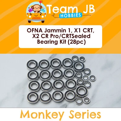 OFNA Jammin 1, X1 CRT, X2 CR Pro/CRT - 28 Pcs Rubber Sealed Bearings Kit - Изображение 1 из 2