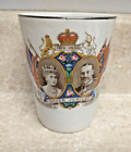 King George V Queen Mary Silver Jubilee 1910-1935 Commemorative Beaker