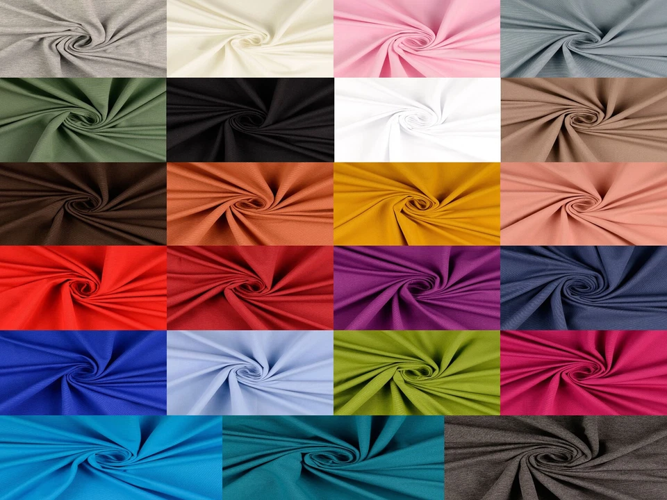 SWEATSHIRT SWEAT Stoff elastisch weich Hoodie Pullover 23 FARBEN EUR 15,98/m - Bild 1 von 1