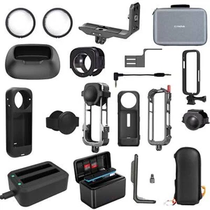 Accesorios para Insta360 X4 Cámara Deportiva Lente Tapa Estuche Bolsa Base Adaptador Cargador - Imagen 1 de 40