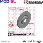 2X BRAKE DISC FOR FORD MONDEO/V/Turnier UNCA/UNCB/UNCE/UNCF/UGCC/XUCA 1.5L 4cyl