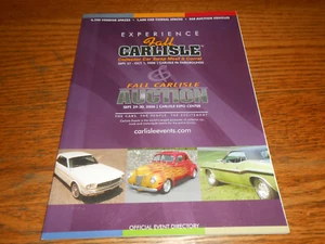 2009 FALL CARLISLE SWAP MEET & CAR CORRAL PROGRAM & DIRECTORY / 64 p. MAGAZINE - Picture 1 of 1