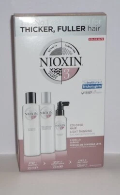NIOXIN Starter Set Kit System 3 Shampoo 300ml Conditioner 300ml Treatment 100ml - Bild 1 von 2