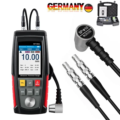 Digitales Ultraschall-Dickenmessgerät Dickenmessung 1,0-225 mm für Metallrohre - Bild 1 von 4