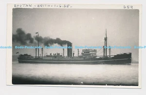 C021377 Bhutan. Erith. 1935. Ship. Photo - Picture 1 of 2