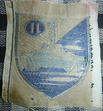 ARVN - 11th ARMORED TANK BATTALION - Original Silk Patch - Vietnam War - 1380