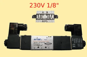 Pneumatikventil 5/3 Wege 230 Volt 1/8" 1,5-8 bar 5/3 Wegeventil Magnetventil 536 - Bild 1 von 2