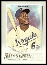 2020 Topps Allen & Ginter #279 Maikel Franco    Kansas City Royals