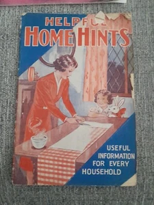 Vintage 1930s Home Hints Booklet Pink Pills For Pale People Elliman's Ailments - Picture 1 of 5