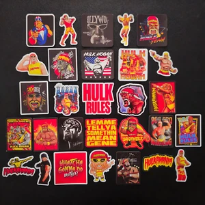 Hulk Hogan Stickers Hulkamania Vinyl NWO Brother 90's Pro Wrestling WWF WWE - Picture 1 of 30