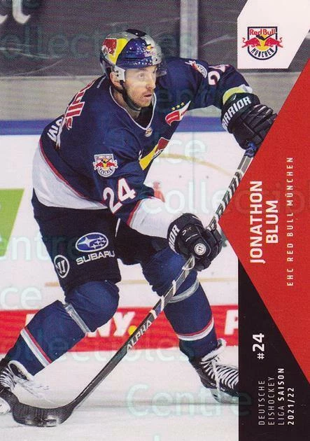 2021-22 German DEL #256 Jonathon Blum - Image 1 of 1