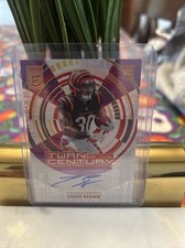 Chase Brown Donruss Elite “turn Of The Century” Rookie Auto /10 🔥🔥🔥