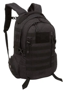 EUC Samurai Tactical Day Pack Backpack in Black/Gray Heather - Bild 1 von 10