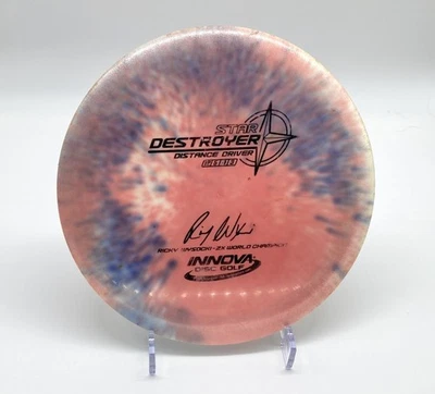 Innova Ricky Wysocki 2X World Champion Star Destroyer Dyed Multi 168g Disc Golf - Image 1 of 3