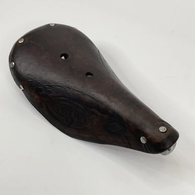 Asiento de bicicleta Groupon Special PRYMA 65 de colección cuero Francia francés Foto 1 de 4