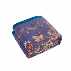 Manta Boho, Manta Decorativa de Granja 100% Algodón, 50"x60" Reversi... - Imagen 1 de 9