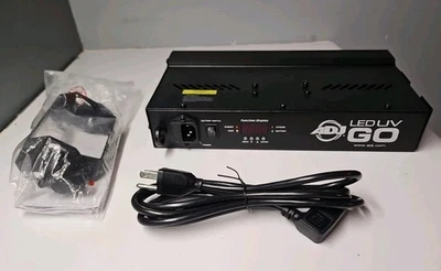 ADJ LED UV Go Wireless Ultraviolet Black Light Fixture w/ Charging Cable EUC - Image 1 of 4