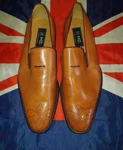 Fatte A Mano Vero Cuoio Italian Shoes (UK 10) - Picture 1 of 8