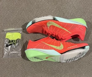 Nike ZoomX Dragonfly 2 Bright Crimson Lime Track Spikes Mens Size 5.5 FD8413-600 - Picture 1 of 13