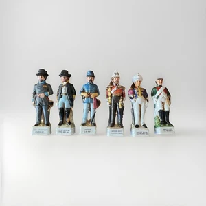 Set of 6 Arnart Liquor Grenadier Spirits Bottles Military Empty Rare #M21 - Picture 1 of 14