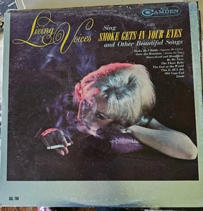 Smoke Gets In Your Eyes Living Voices RCA Camden Vinyl LP Record CAL 764 1963 - Picture 1 of 2