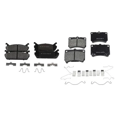 Front and Rear Ceramic Brake Pad Set For 1992-1993 Ford Escort Front Cast# 22-13 - Изображение 1 из 4