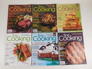 Fine Cooking Magazine - Year 2013-2014 #s 126, 127, 128, 128, 130, 131 - Picture 1 of 1