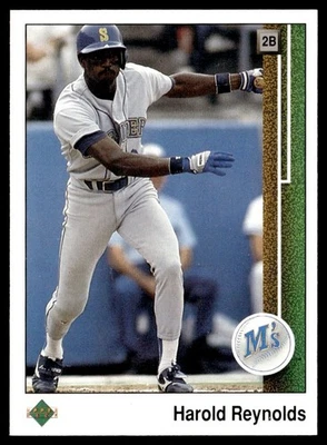 1989 Upper Deck Harold Reynolds Seattle Mariners #249 - Image 1 of 2